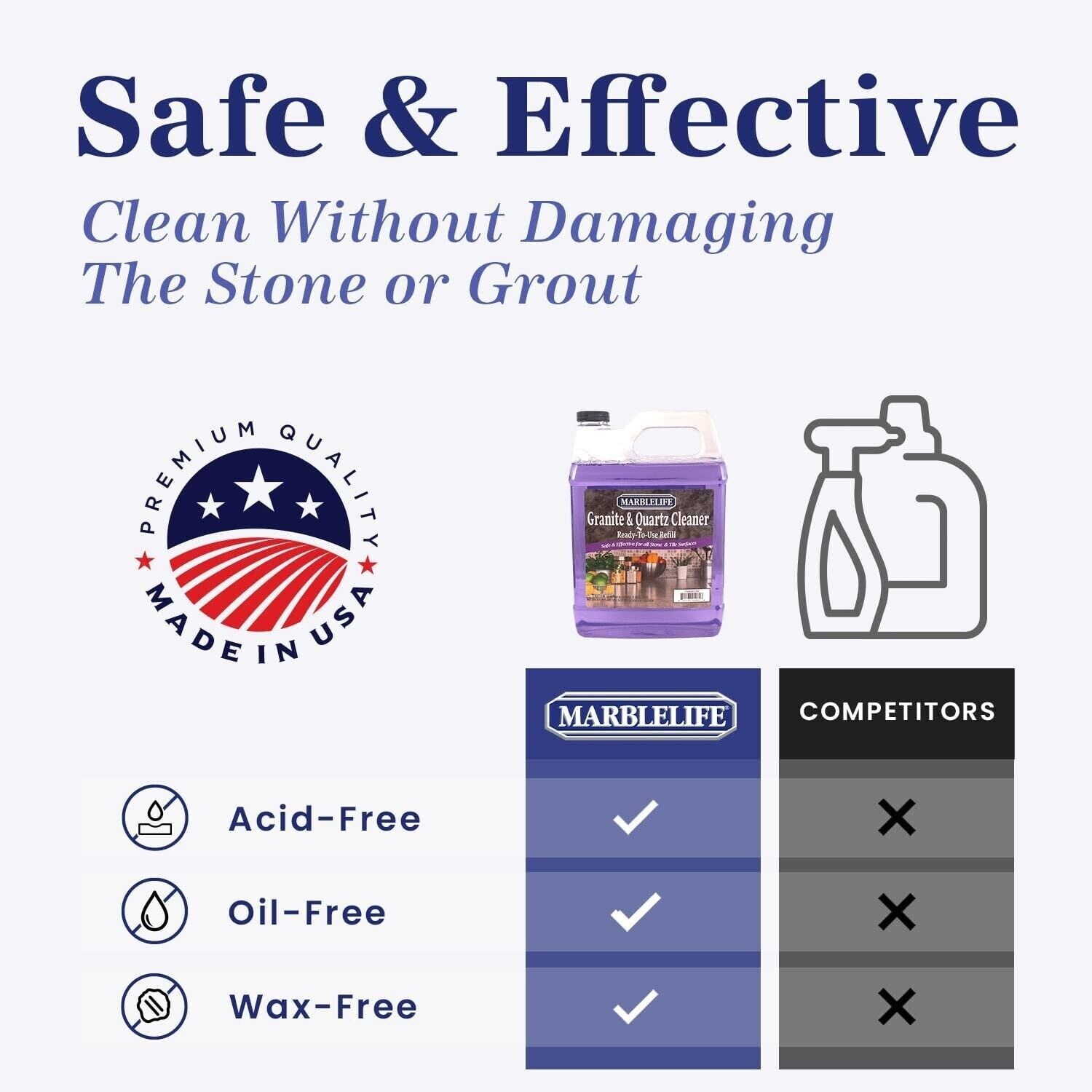 MARBLELIFE Granite & Quartz Cleaner Refill Gallon