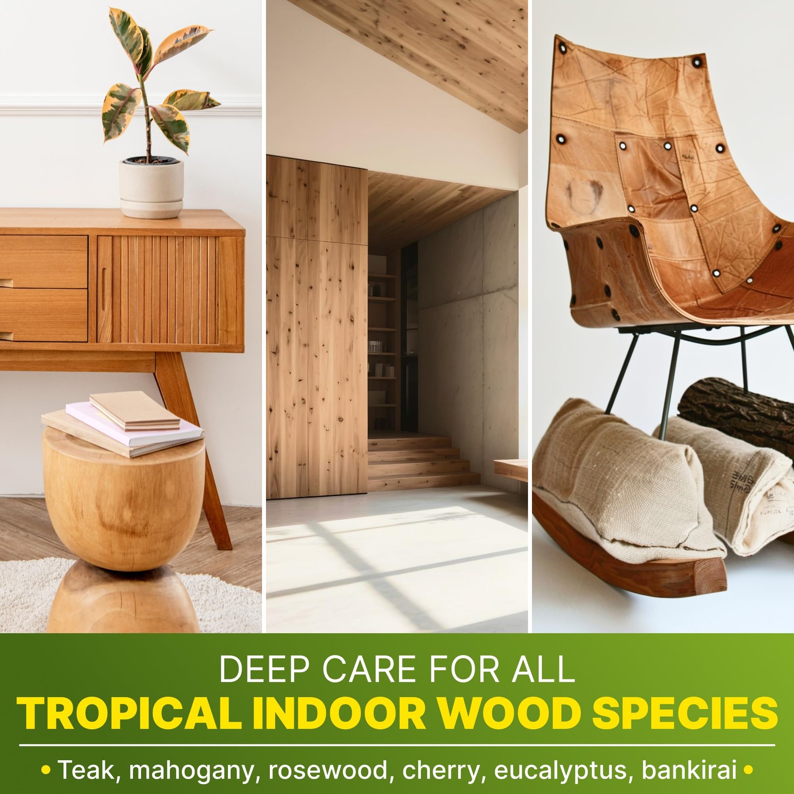 Teak Oil (525 ml) – Wood Oil for the Entire Indoor Area – Revives the Origina…
