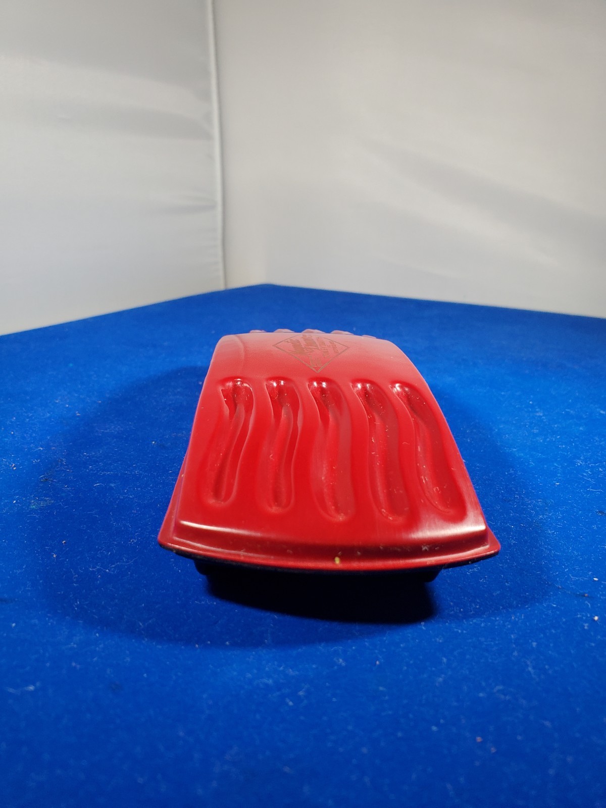 Stanley Magnetic Cleaner Red Black/Bakelite Upholstery Brush Original Box 1950s