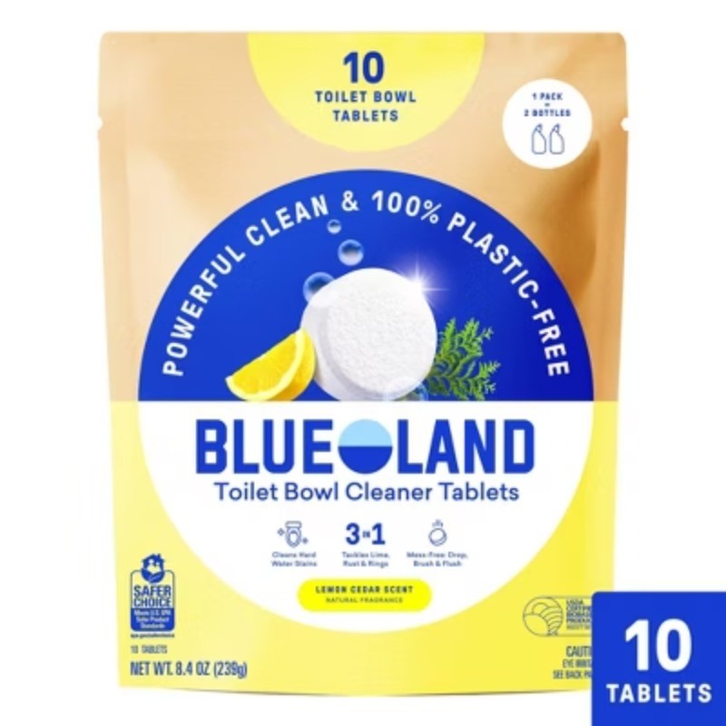 Lemon Cedar Toilet Bowl Cleaning Tablets – 8.4oz/10ct