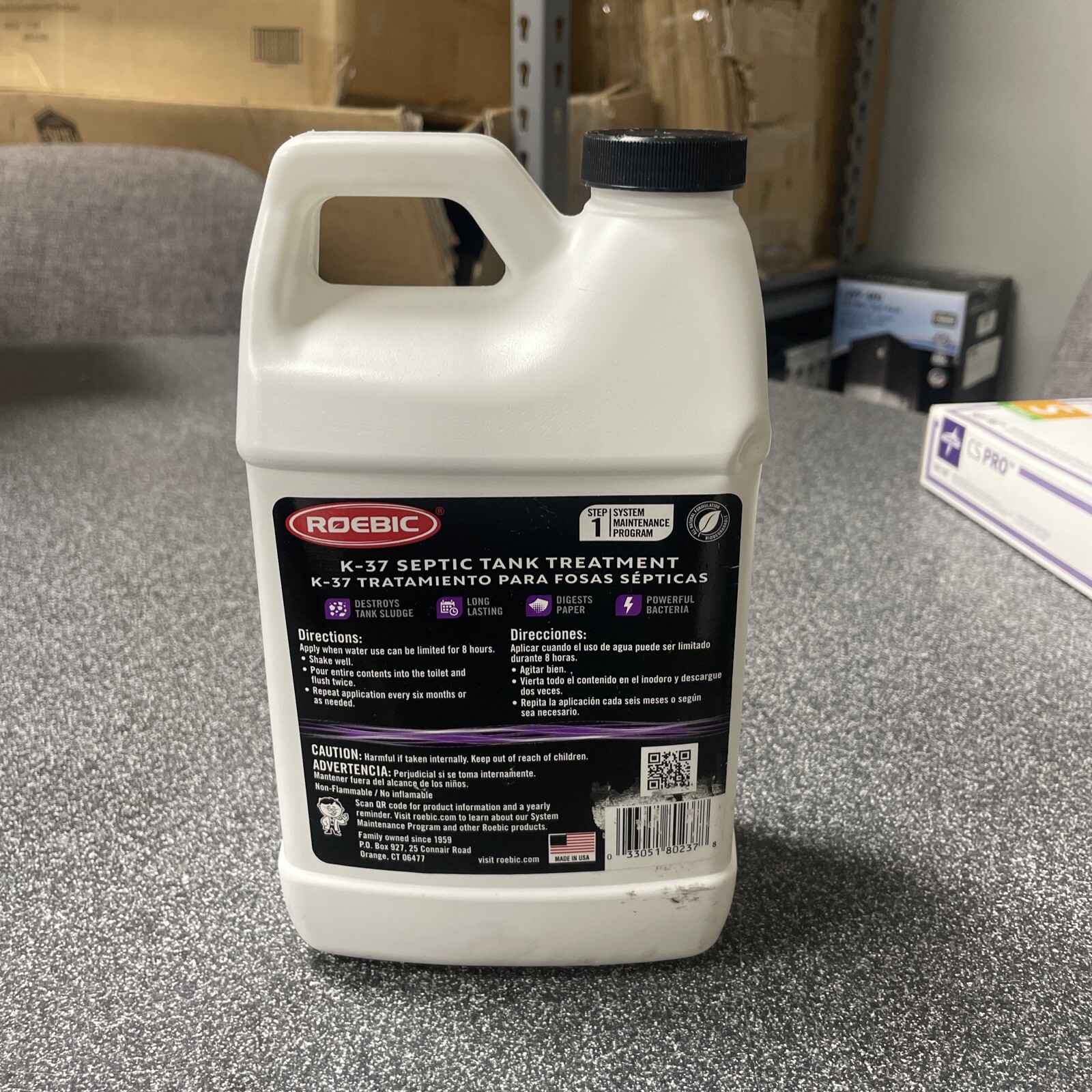 Roebic 64 oz. Septic Tank Treatment Sealed Treats 1000 Gallons