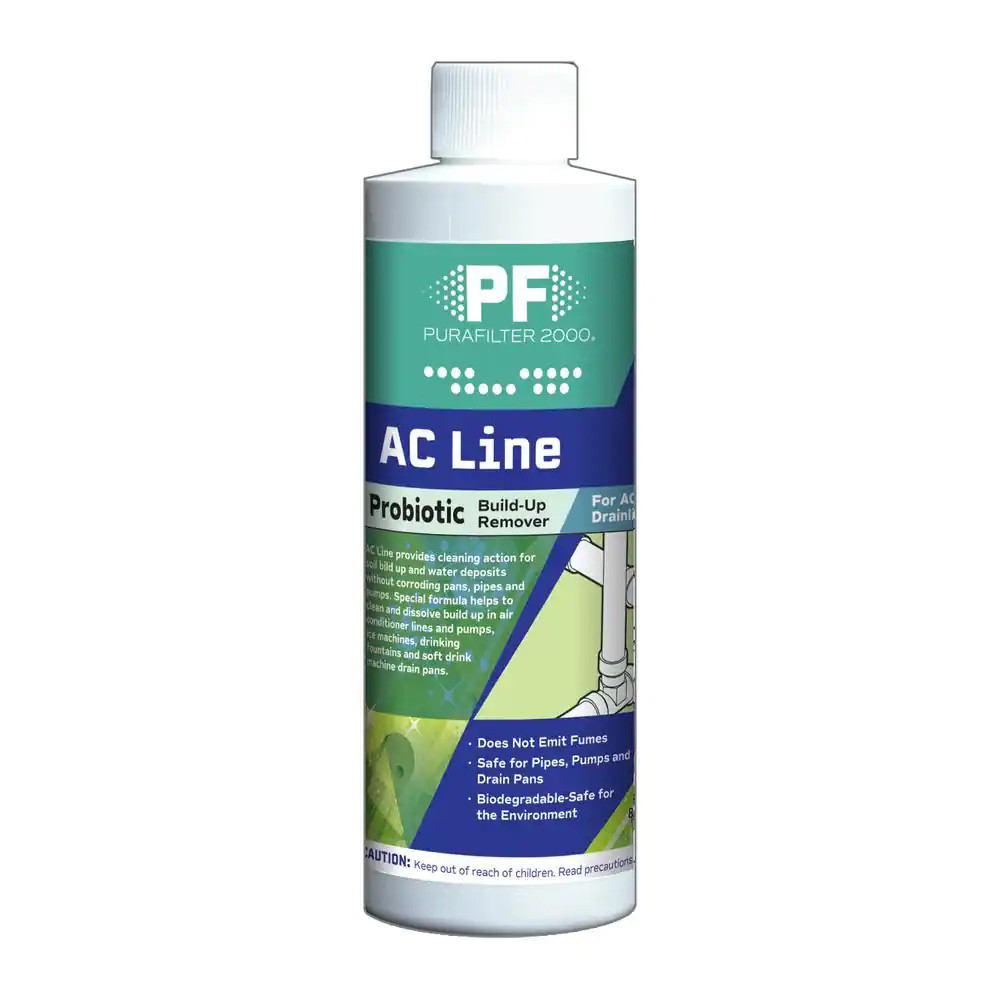 Purafilter 2000 AC Line Probiotic Build-Up Remover Drain Cleaner – 8 oz.