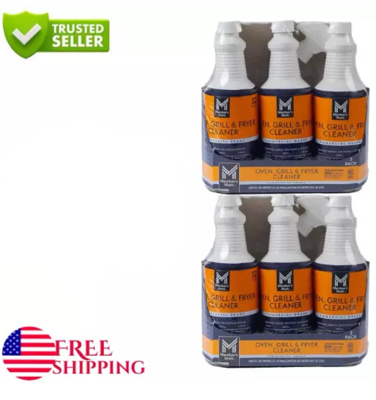 6 PACK – Member’s Mark Commercial Oven, Grill and Fryer Cleaner (32 oz.)