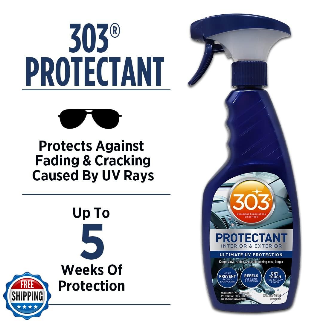 303 Products Automotive Protectant Spray – Helps Prevent Fading and Cracking,
