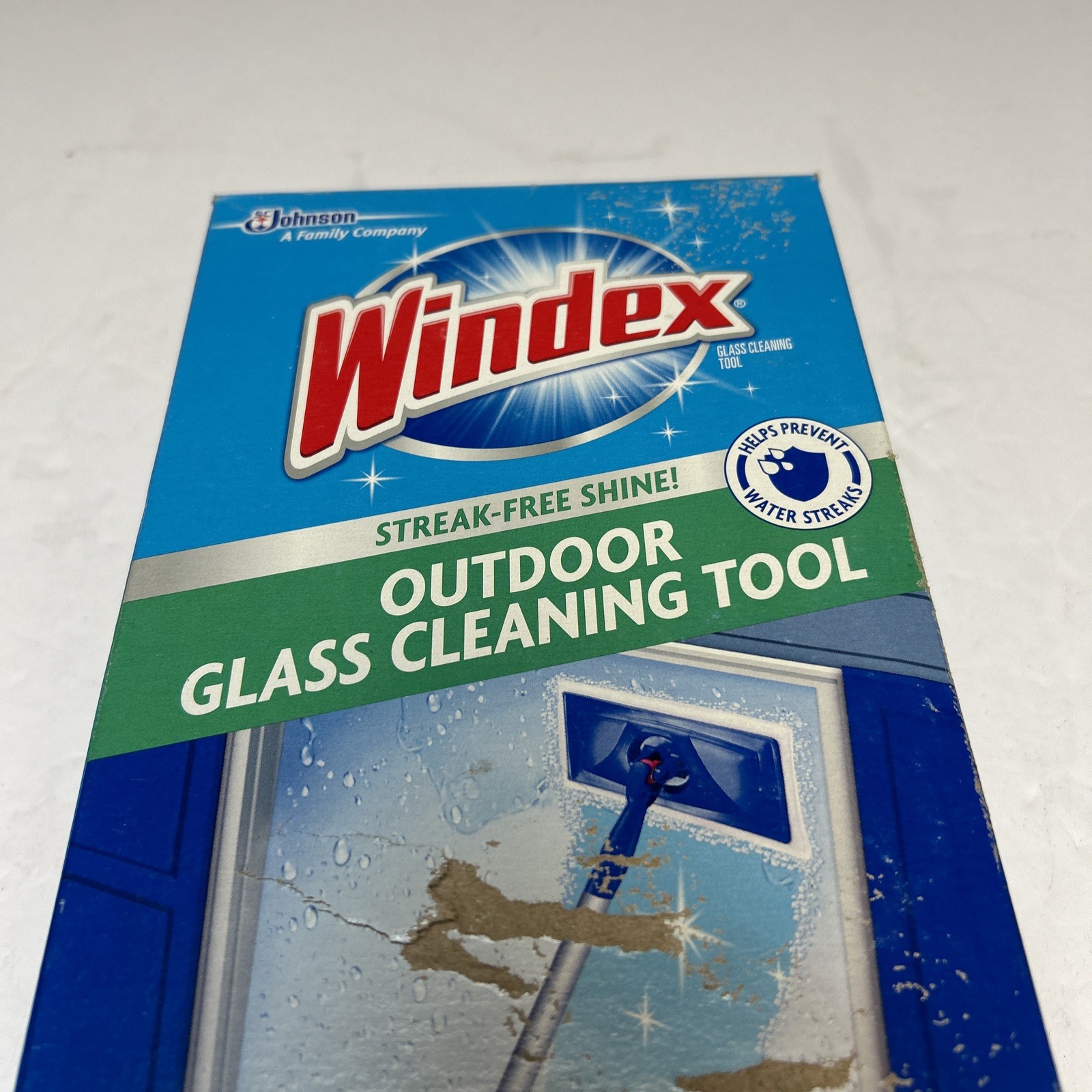 NEW Sealed Windex Outdoor All-In-One Glass & Window Cleaning Tool Starter Kit