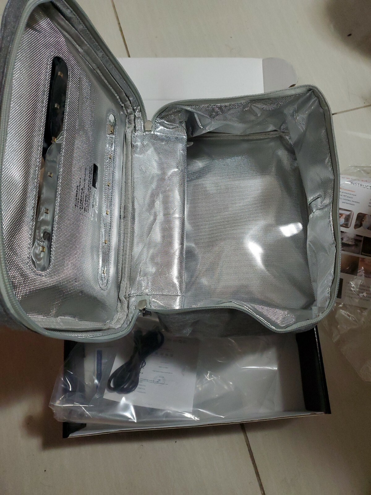 Crealight UVC LED Multi-function Sterilizing Bag Light Disinfection BRAND NEW
