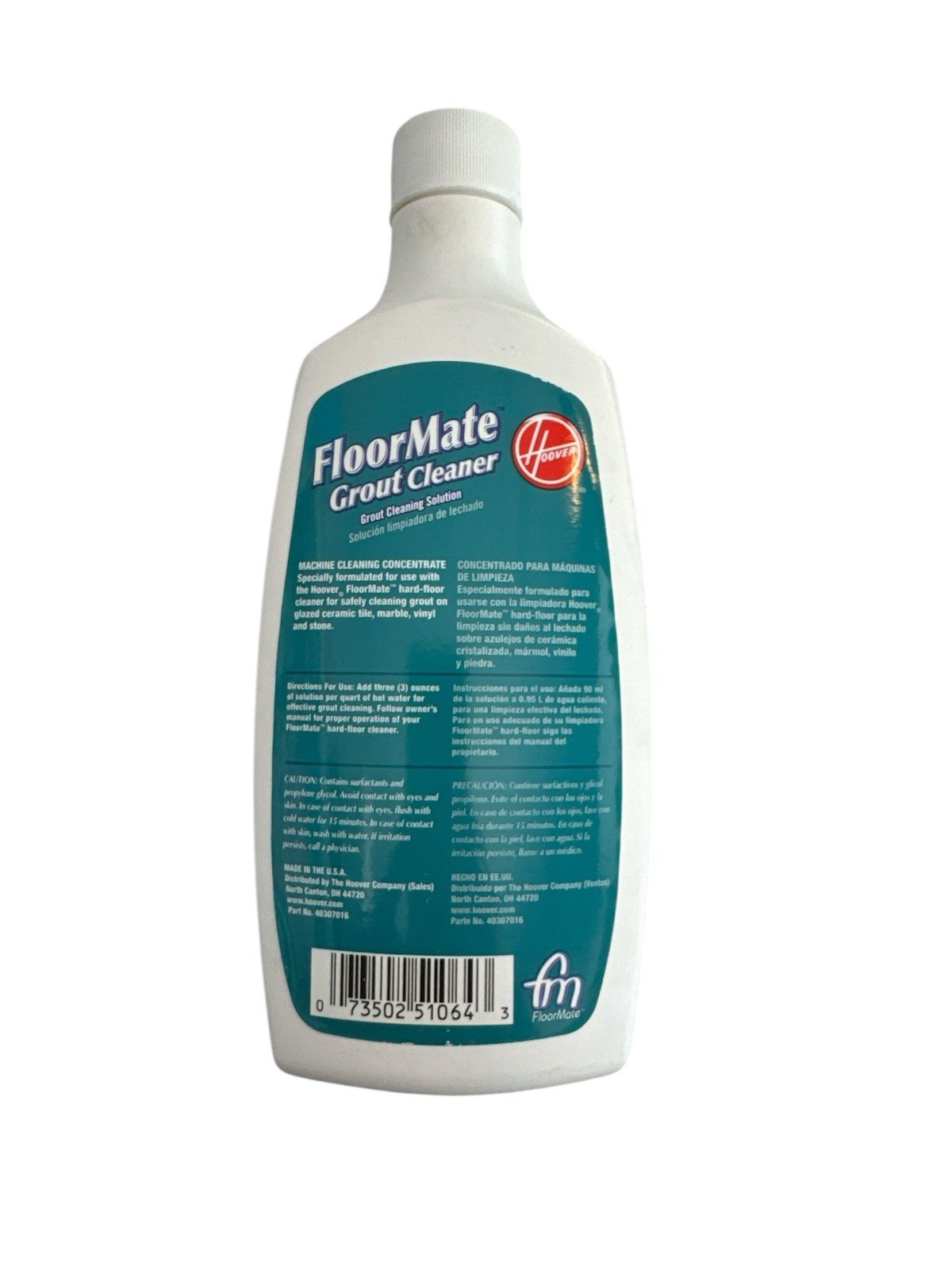 Hoover Floormate Grout Cleaner 16 Fl Oz New