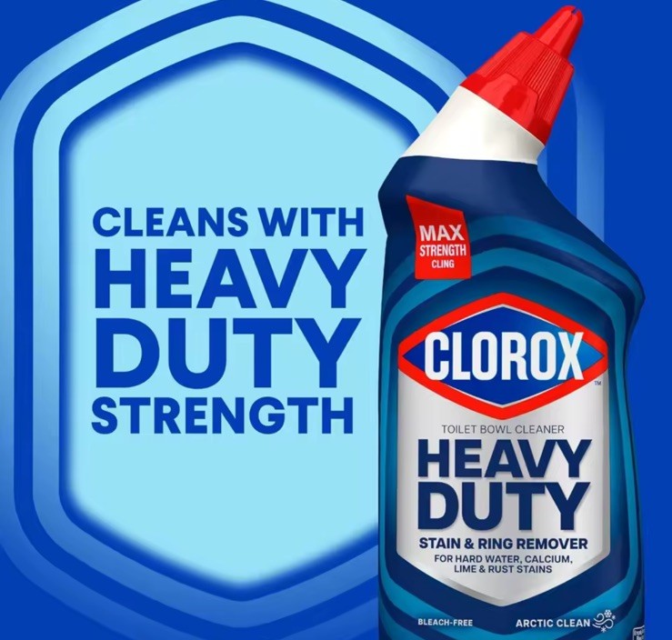 Max Strength Toilet Bowl Cleaner – Bleach-Free, 24 Fl Oz., Pack of 2, Deodorizes