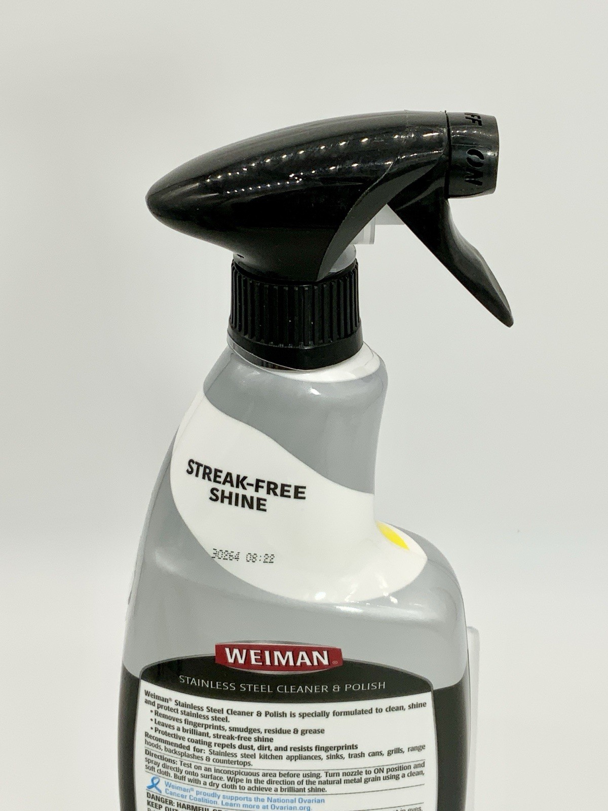 Weiman Stainless Steel Cleaner & Polish Spray Appliance Streak-Free Shine 22 oz.