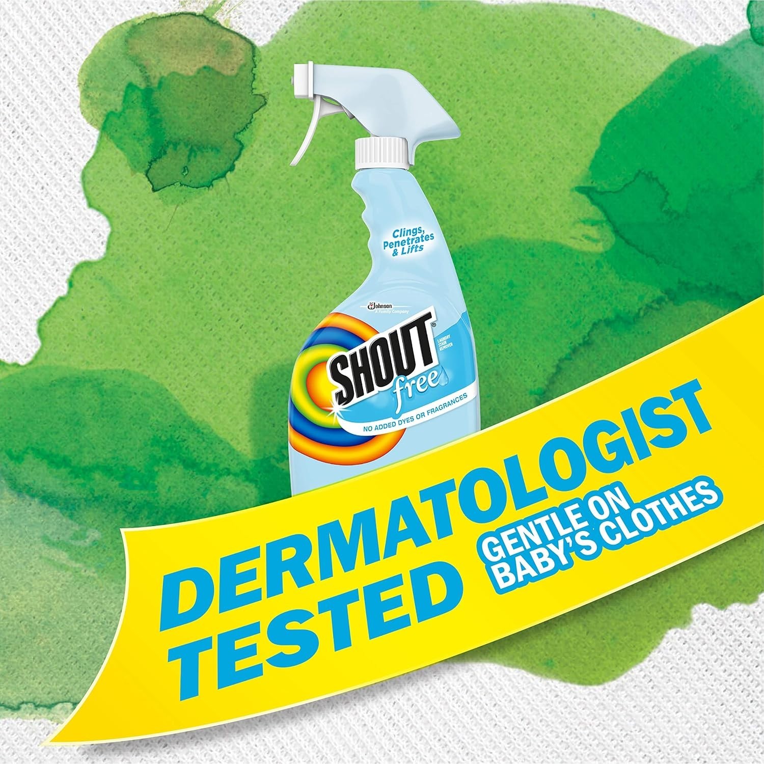Versatile 22oz Laundry Stain Remover Spray – Tough on Stains, Gentle on Fabrics