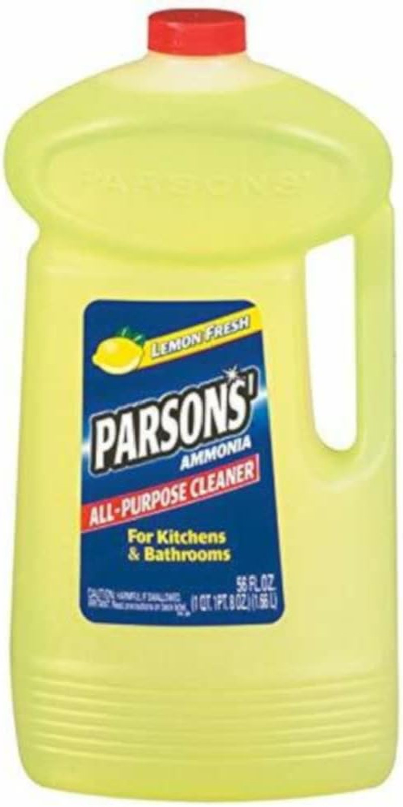 Parsons Ammonia All-Purpose Cleaner, Lemon, 56 Oz (2 Pack)