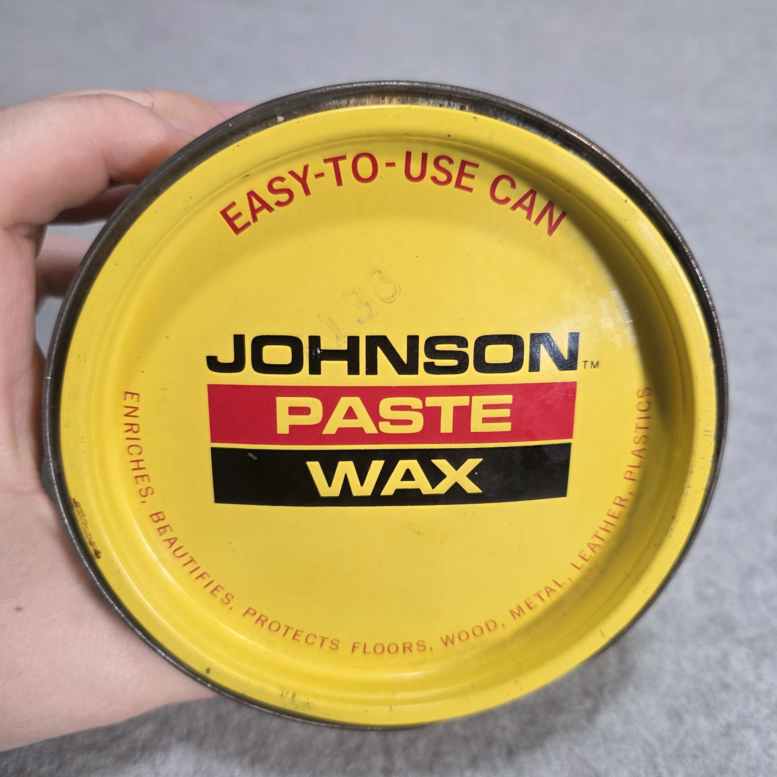 SC Johnson Paste Wax The Original Formula, 16 oz (1 lb) Discontinued NEW