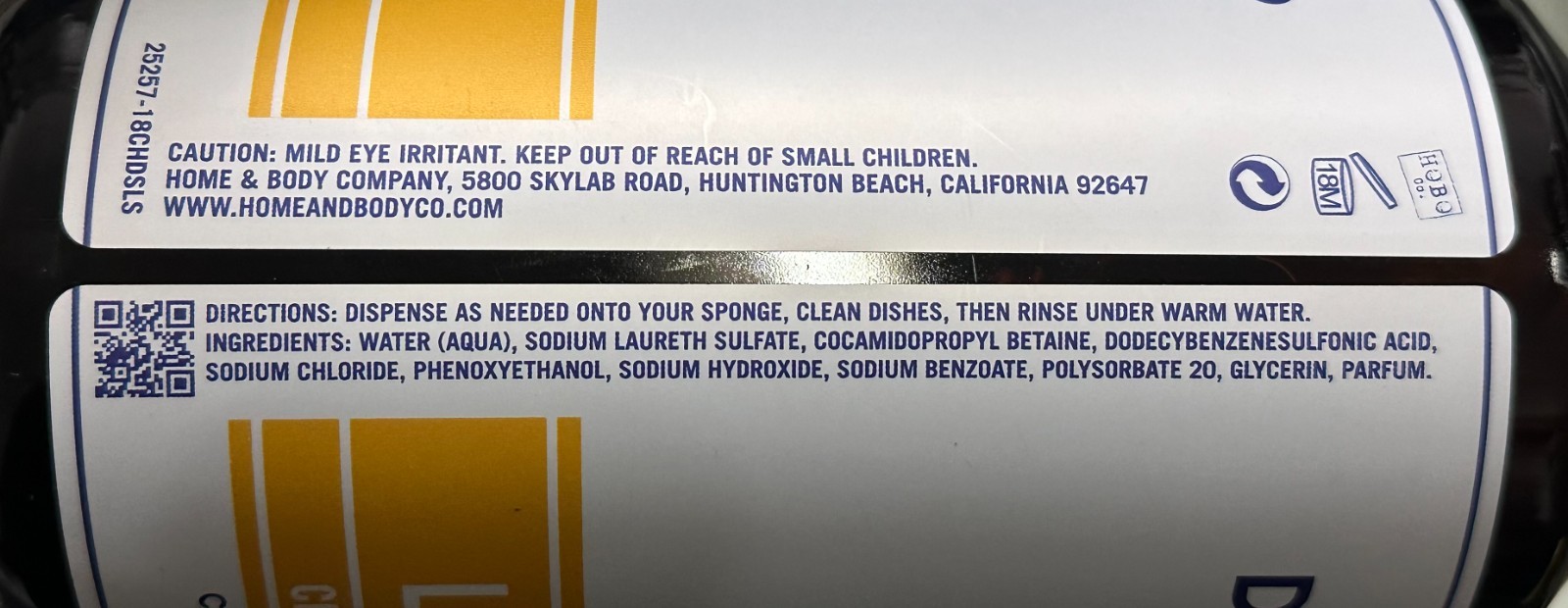 (2-Pack) CLEAN HOUSE ~ LEMON SAGE Essential Oil DISH SOAP Cleanse Freshen Renew