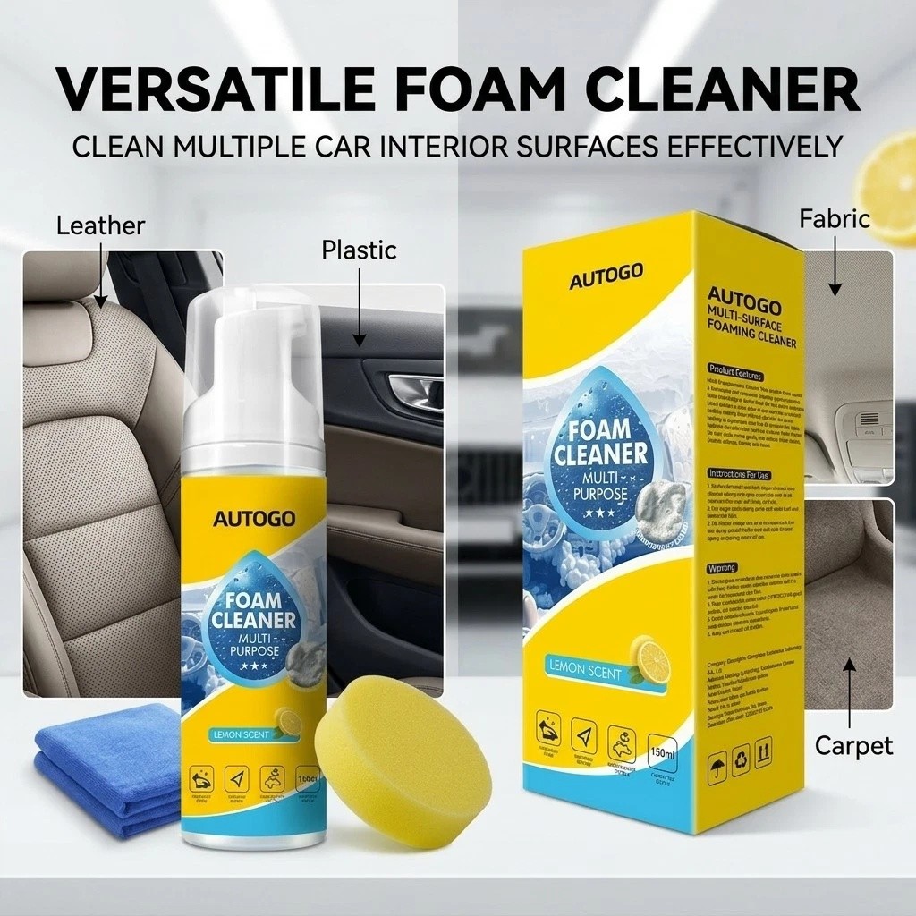 4-in-1 Multi-Enzyme Foam Cleaner,New Foam Cleaner Multi Purpose All-Purpose NEW