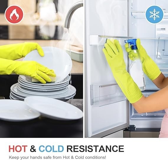 Reusable Household Dishwashing Cleaning Medium (Pack of 2), Green