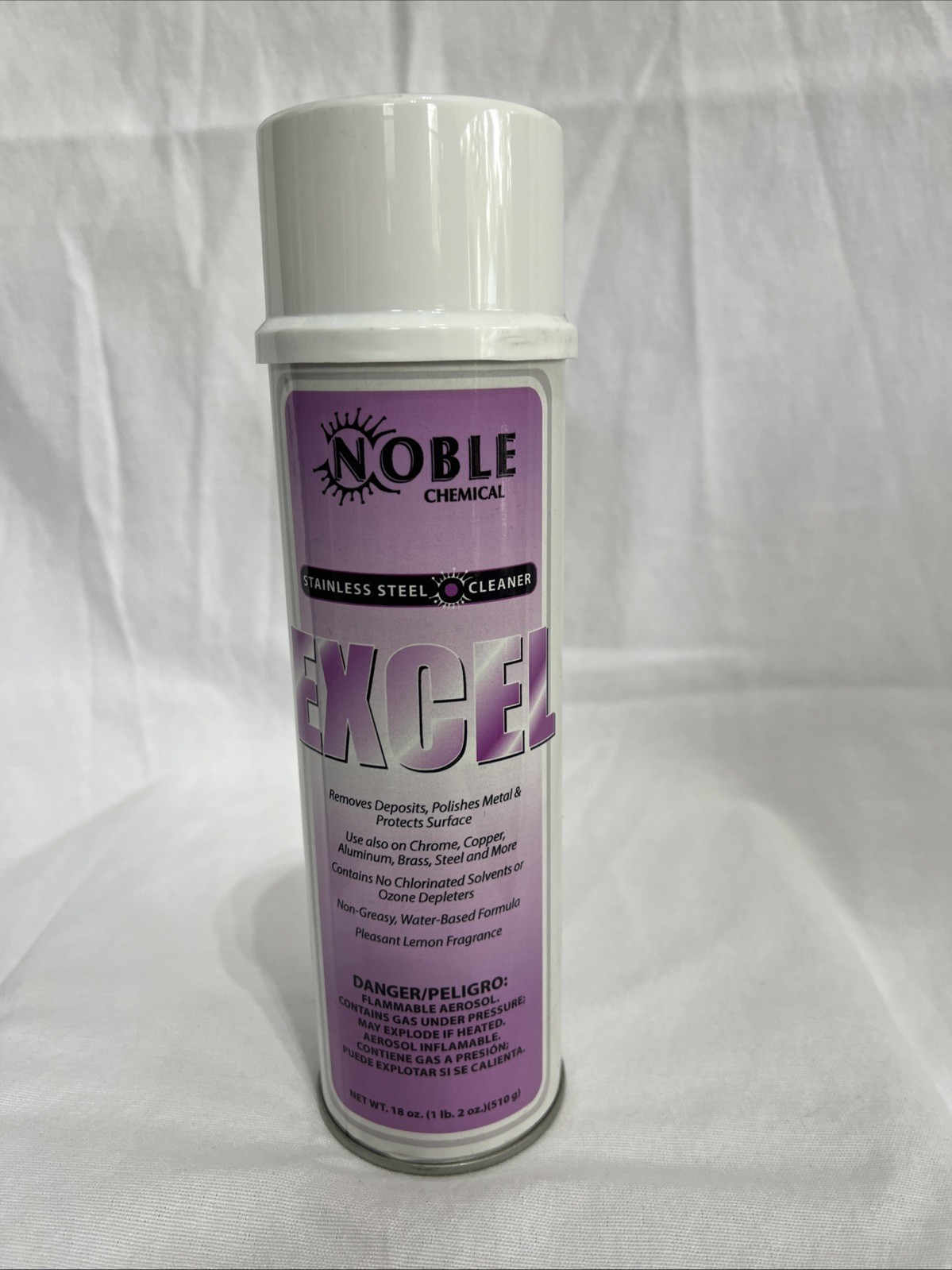 Noble Chemical Excel Stainless Steel Cleaner (Approved for Food Prep Areas)