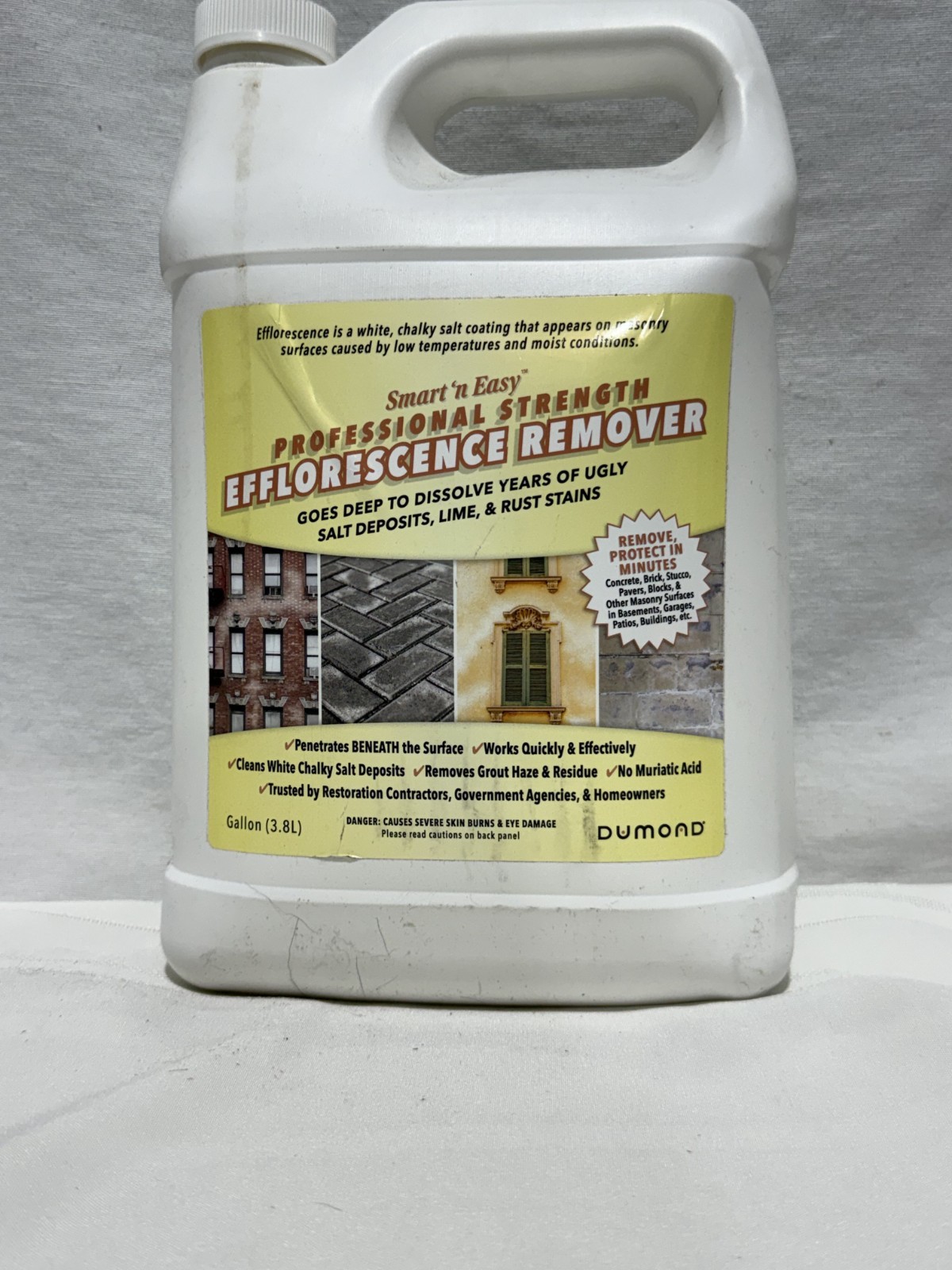 Dumond 0910 Smart ’N Easy Efflorescence Remover 1 Gallon Professional Cleaner