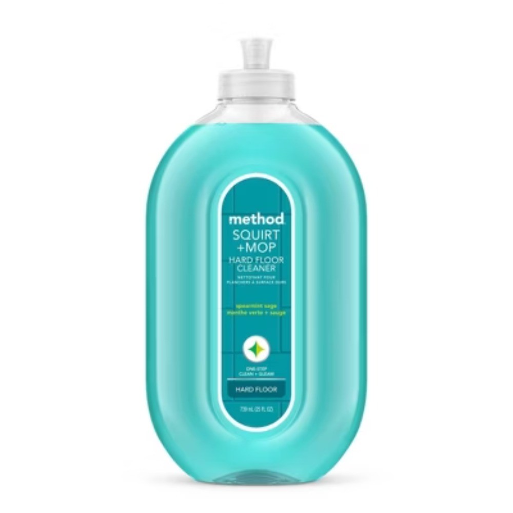 Method Spearmint Sage Squirt + Mop Hard Floor Cleaner – 25 fl oz: Hypoallergenic