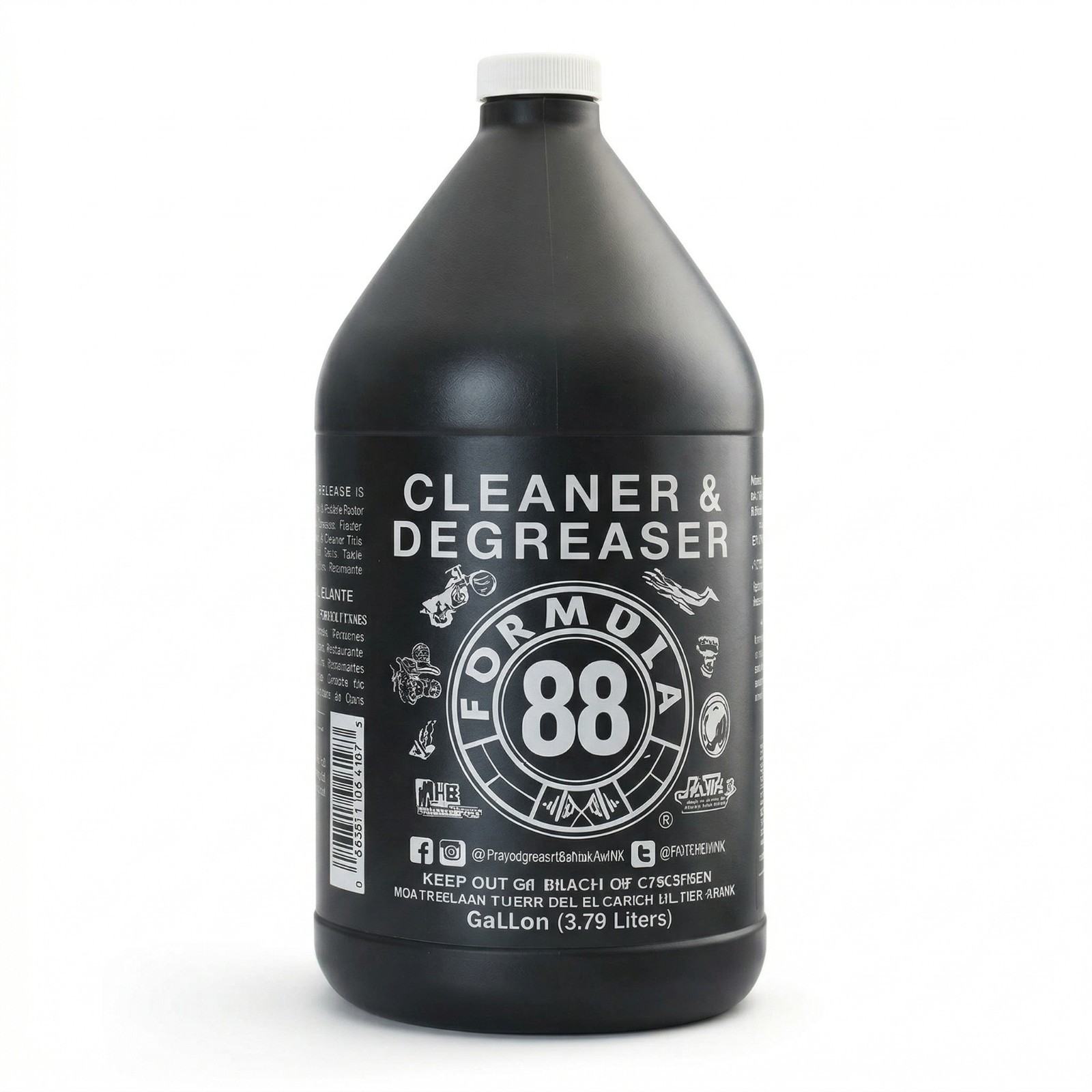 Formula 88 Degreaser 1 Gallon Heavy Duty Industrial Grease Cleaner