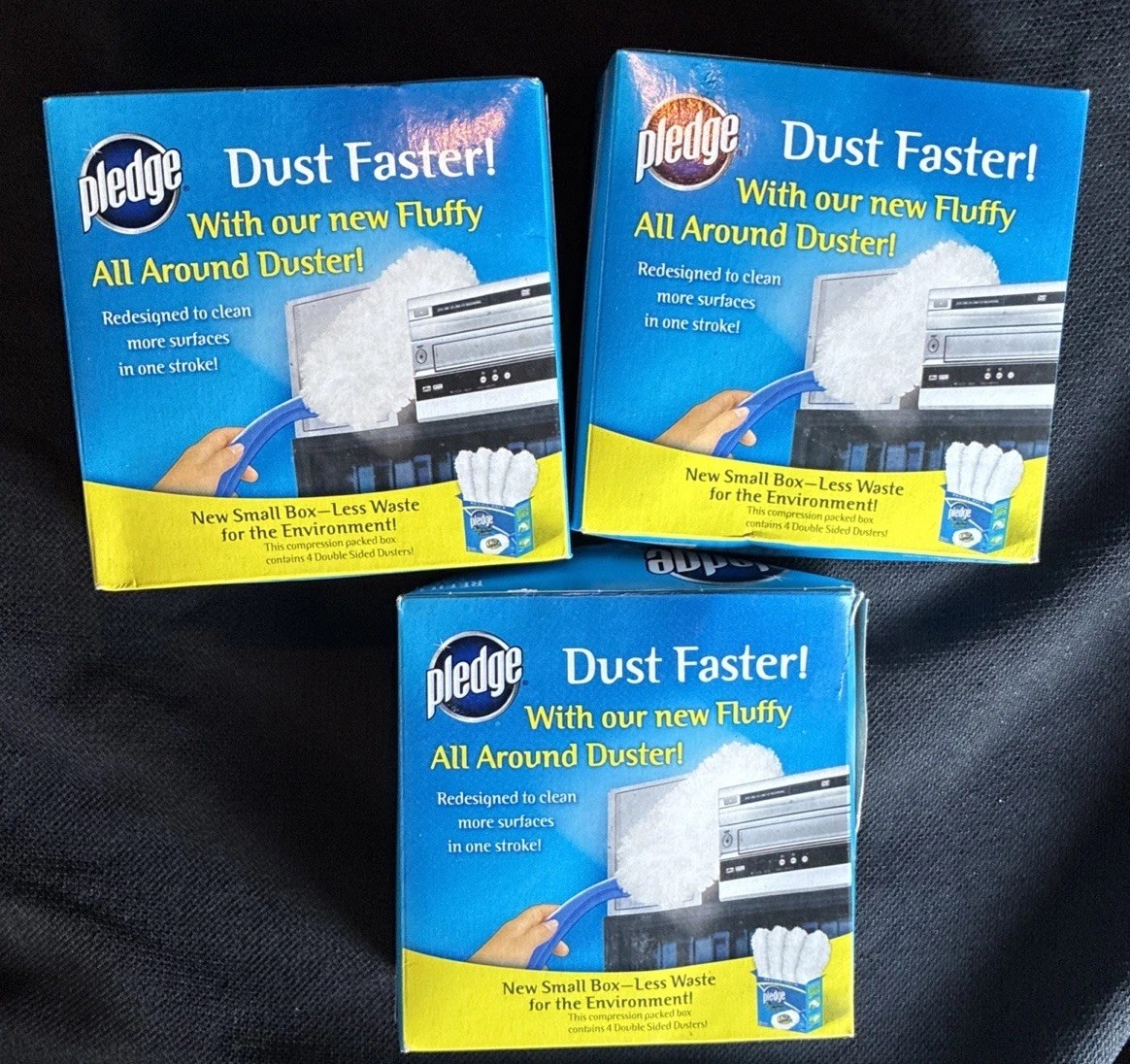 3 Pledge Multi Surface Duster Refill Packs 12 Total