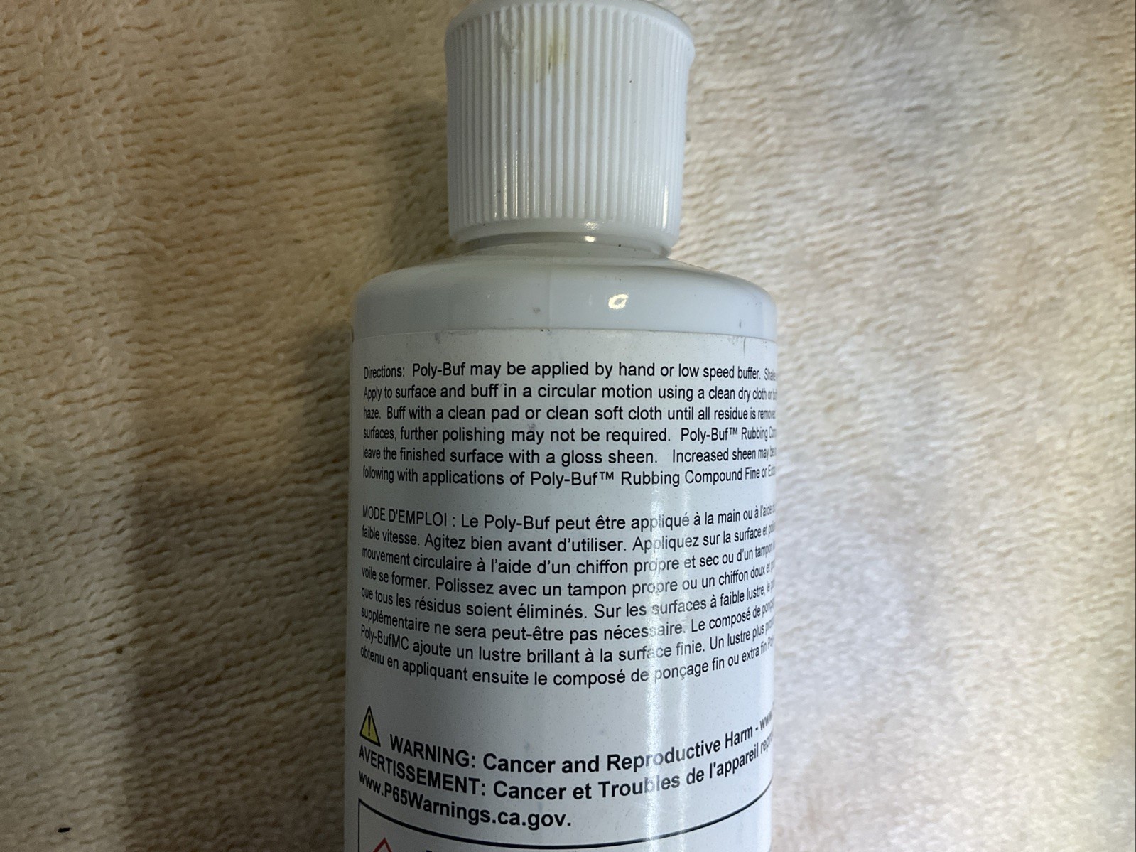 Mohawk Poly Buf Rubbing Compound – High-Quality Finish for Wood Surfaces – 8oz