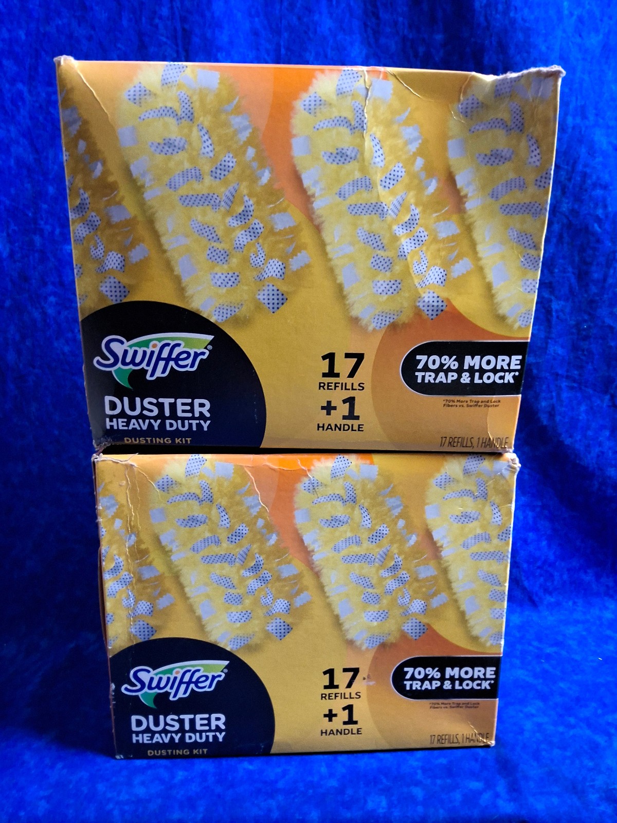 Swiffer Duster 360° Heavy Duty Dusting Kit, 1 Handle + 34 Refills Free Shipping
