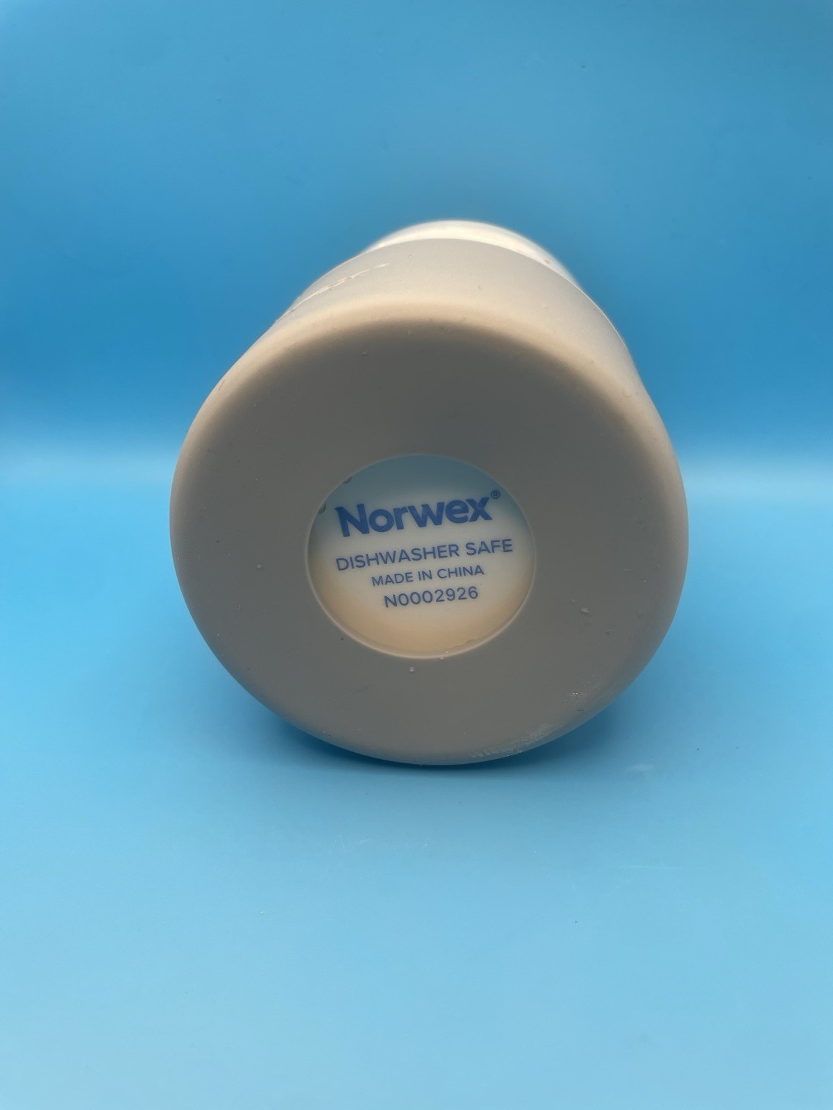 Norwex Dishwasher Brush, Dishwasher Safe Cleaning Brush, White/Gray, N0002926