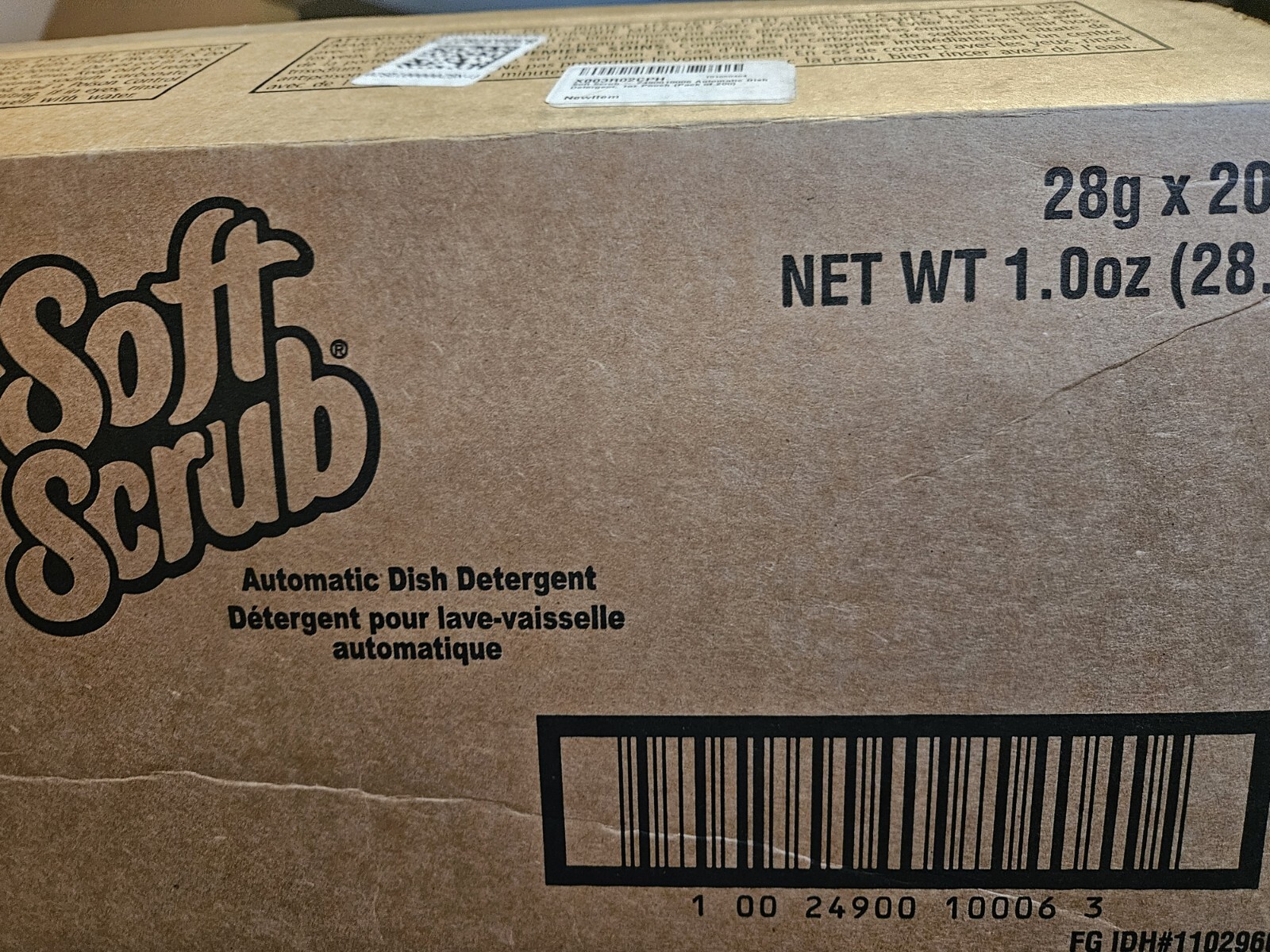 Soft Scrub – 2490010006 Automatic Dish Detergent, 1oz Pouch (Pack of 200)