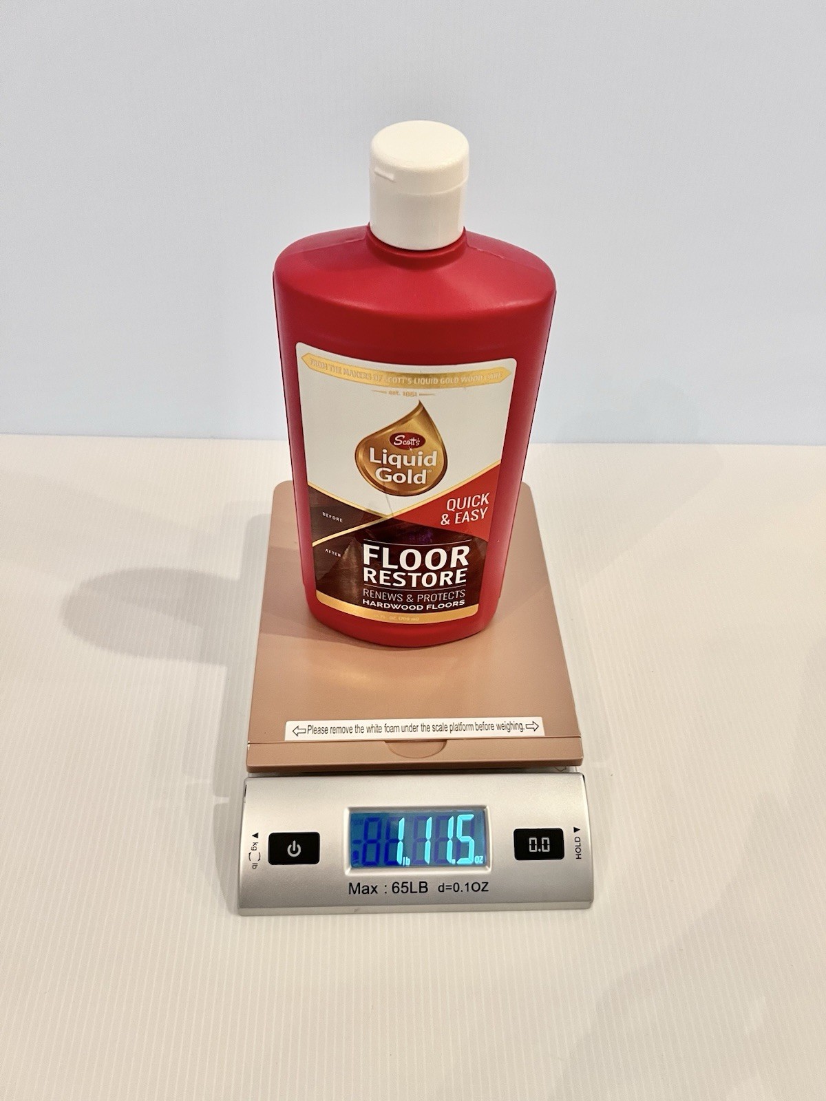 (1) Scott’s Liquid Gold Restore Renews Protects Hardwood Floors NEW Sealed