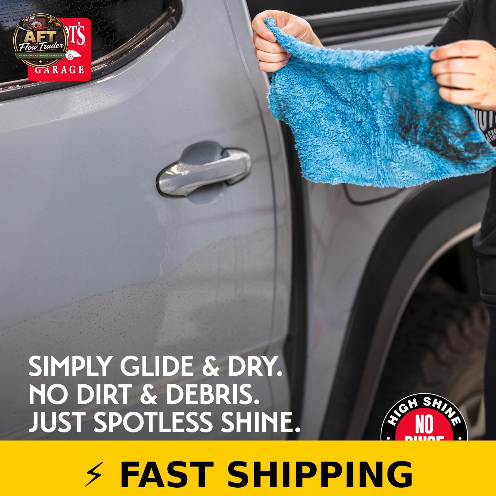 Griot’s Garage Rinseless Wash 35oz – No-Rinse Car Cleaning