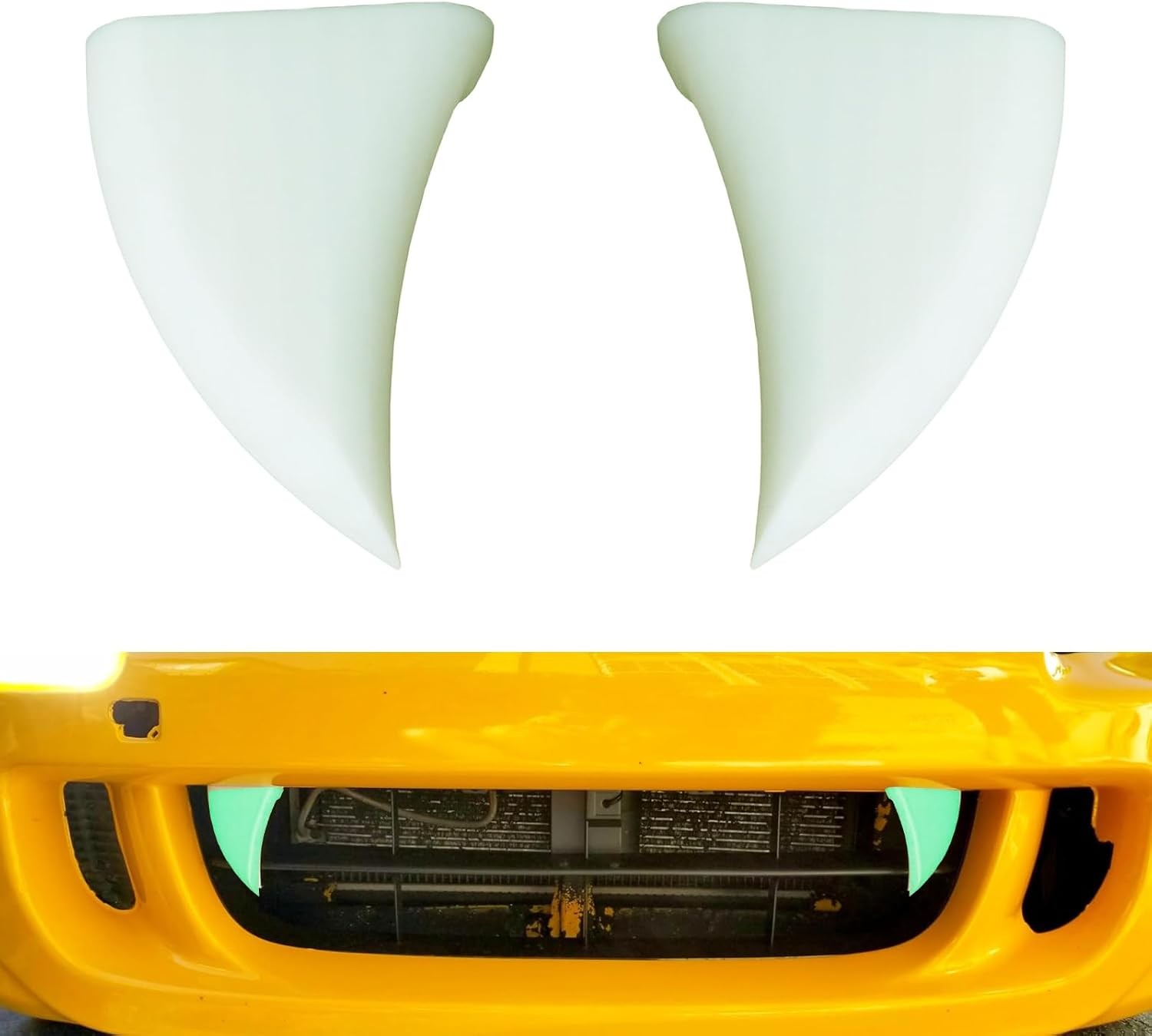 Halloween Decoration Car Teeth for Cars, Truck, or SUV, Vampire Fangs Teeth for
