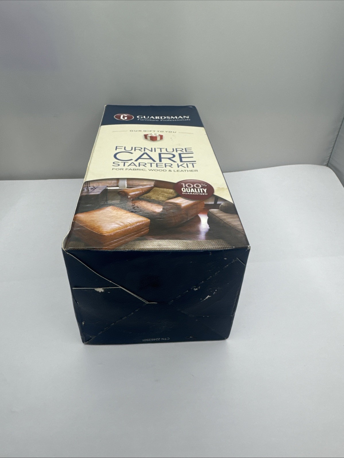 Guardsman Furniture Care Kit For Fabric Leather Wood In Original Box Wipes Cloth