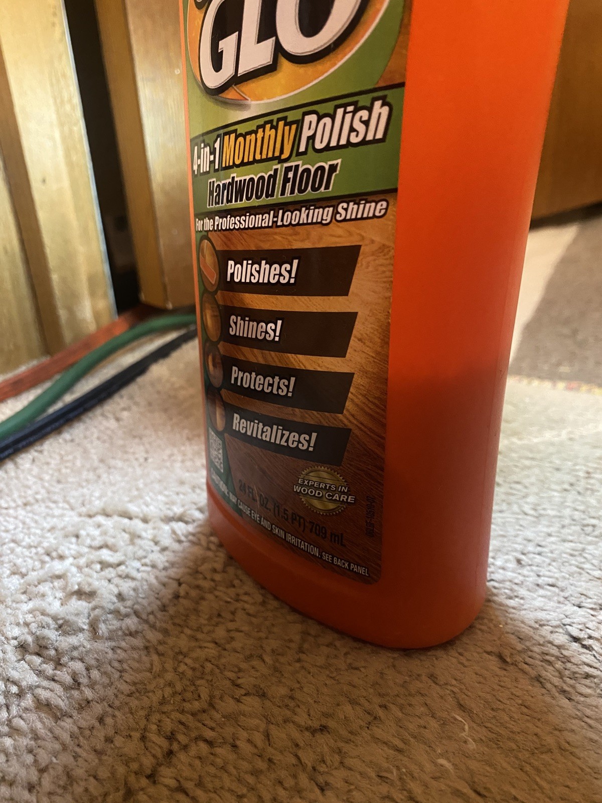 Orange Glo Hardwood Floor 4-in-1 Monthly Polish, 24 Oz see LEVEL 1/3 + Full