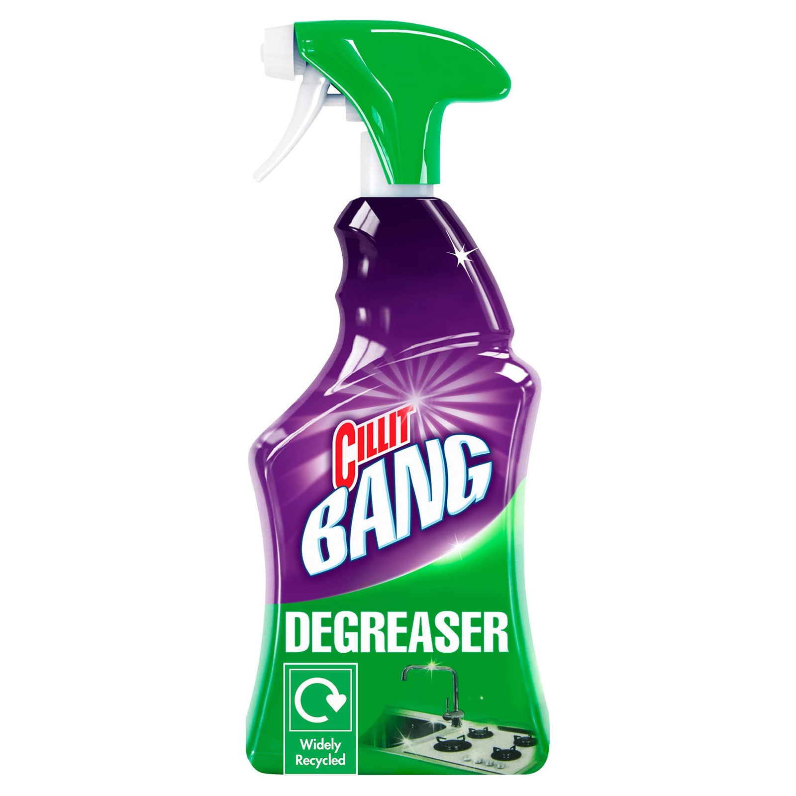 Cillit Bang Power Spray Grease and Sparkle 750 ml (Pack of 3)