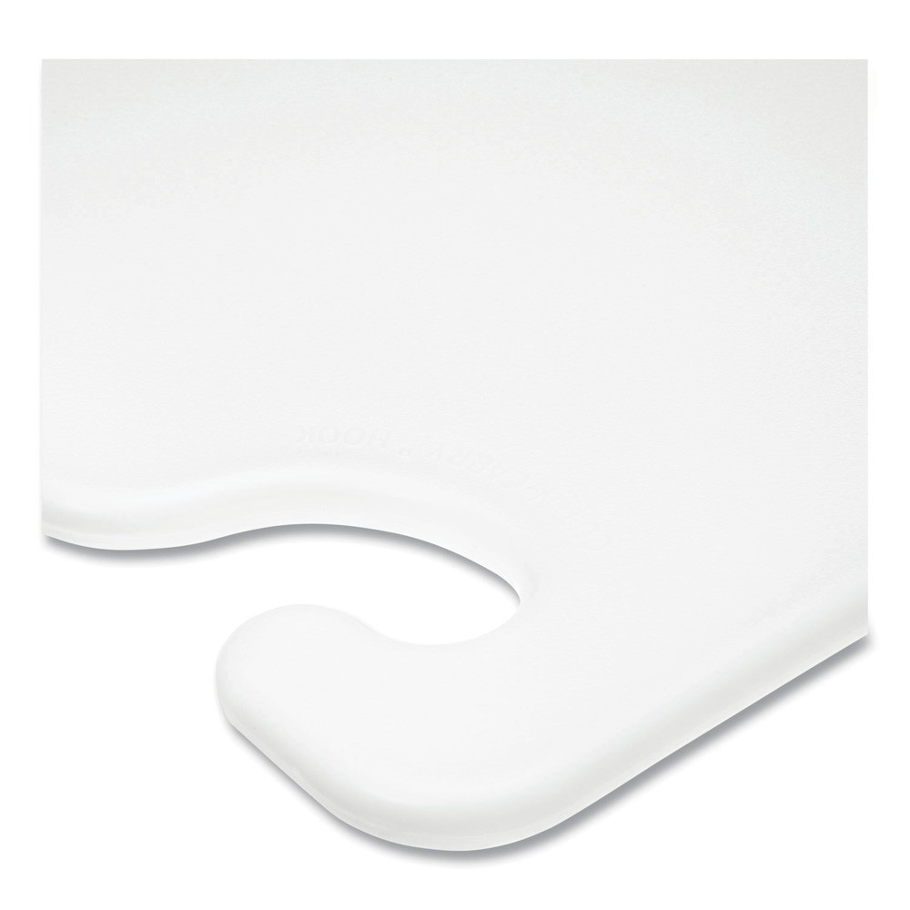 San Jamar CB152012WH Plastic Cut-N-Carry Color Cutting Boards – WHT New