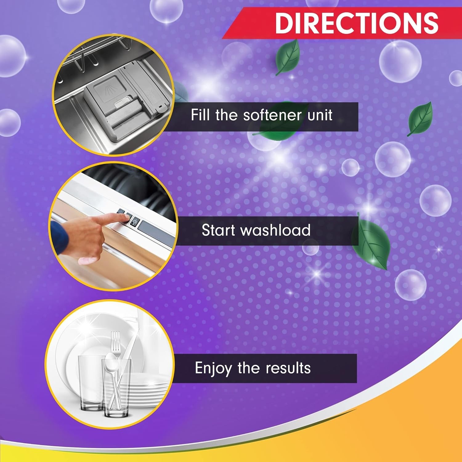 Water Softener, Cleaner, Rinse Aid With Easy Pour Spout – Real Salt For Dishw…