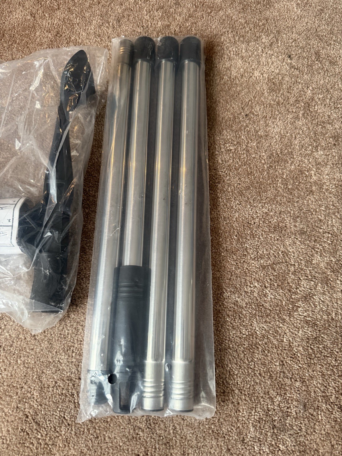 Portable Adjustable Metal Stand Poles & Plastic Connectors Hardware Kit