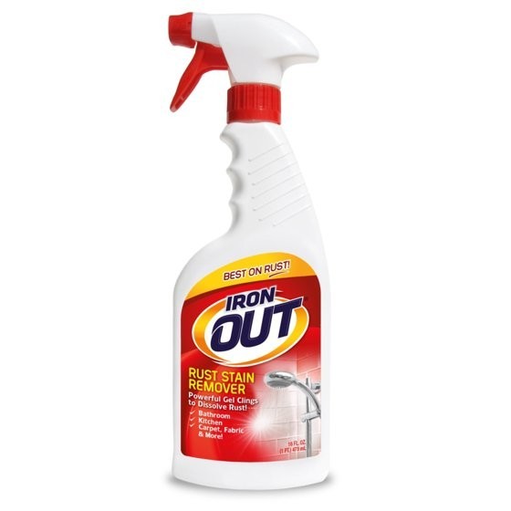 Iron OUT Rust Stain Remover Spray Gel, Remove Rust Stains in Bathrooms, Kitch…