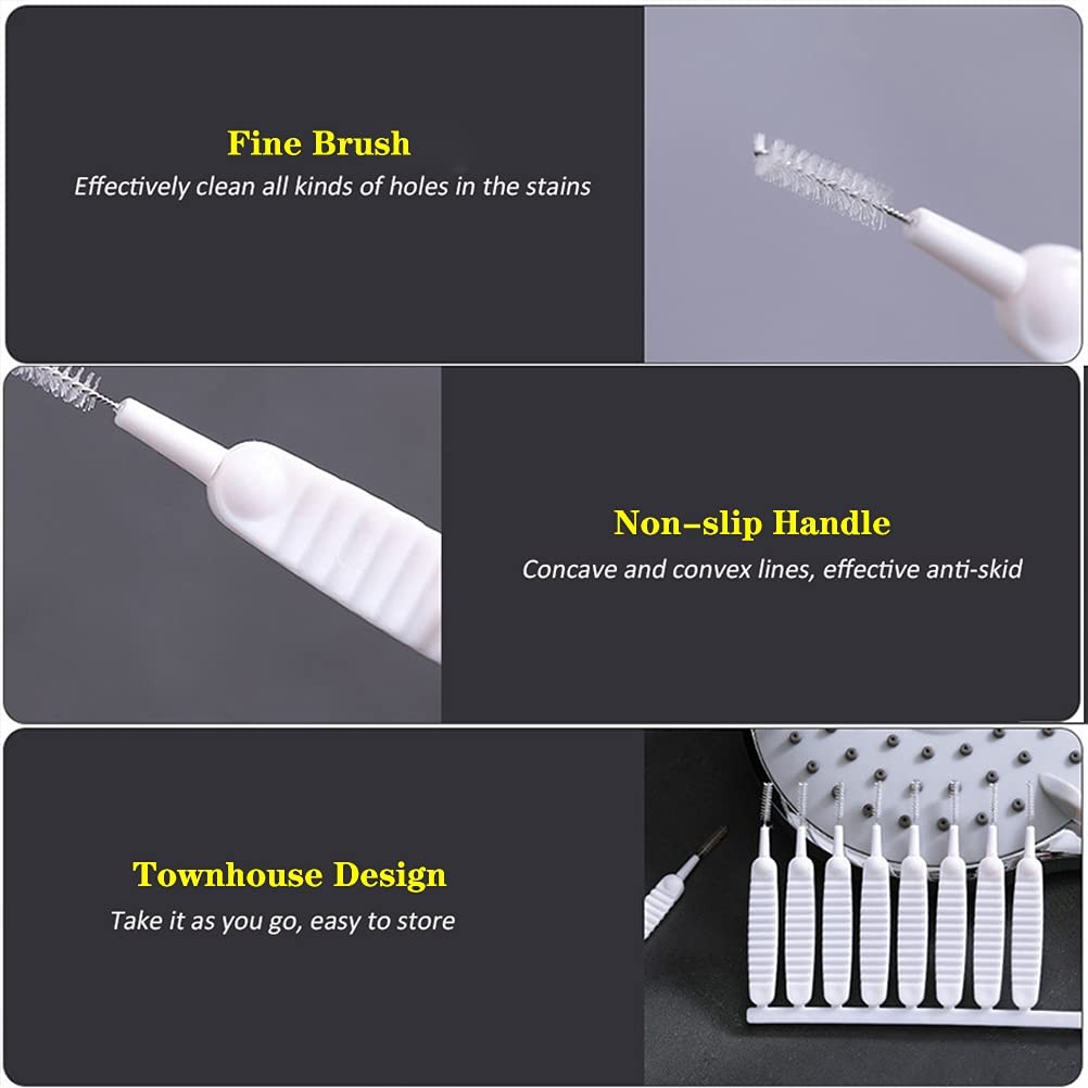 30 Pcs Shower Head Cleaning Brush,Gap Hole Anti-Clogging Cleaning Brush,Tiny Cre
