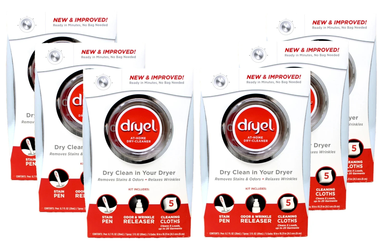 Dryel At-Home Dry-Cleaner 6 Count