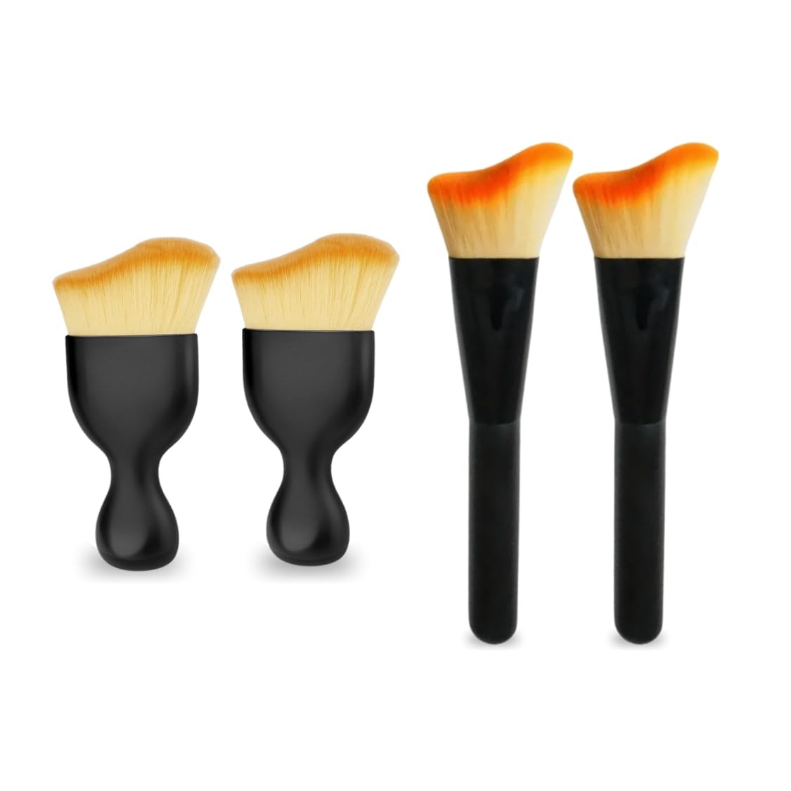 BE:Trend Car Detailing Brush Set – 4 Pack Auto Interior Cleaning Kit with Sof…