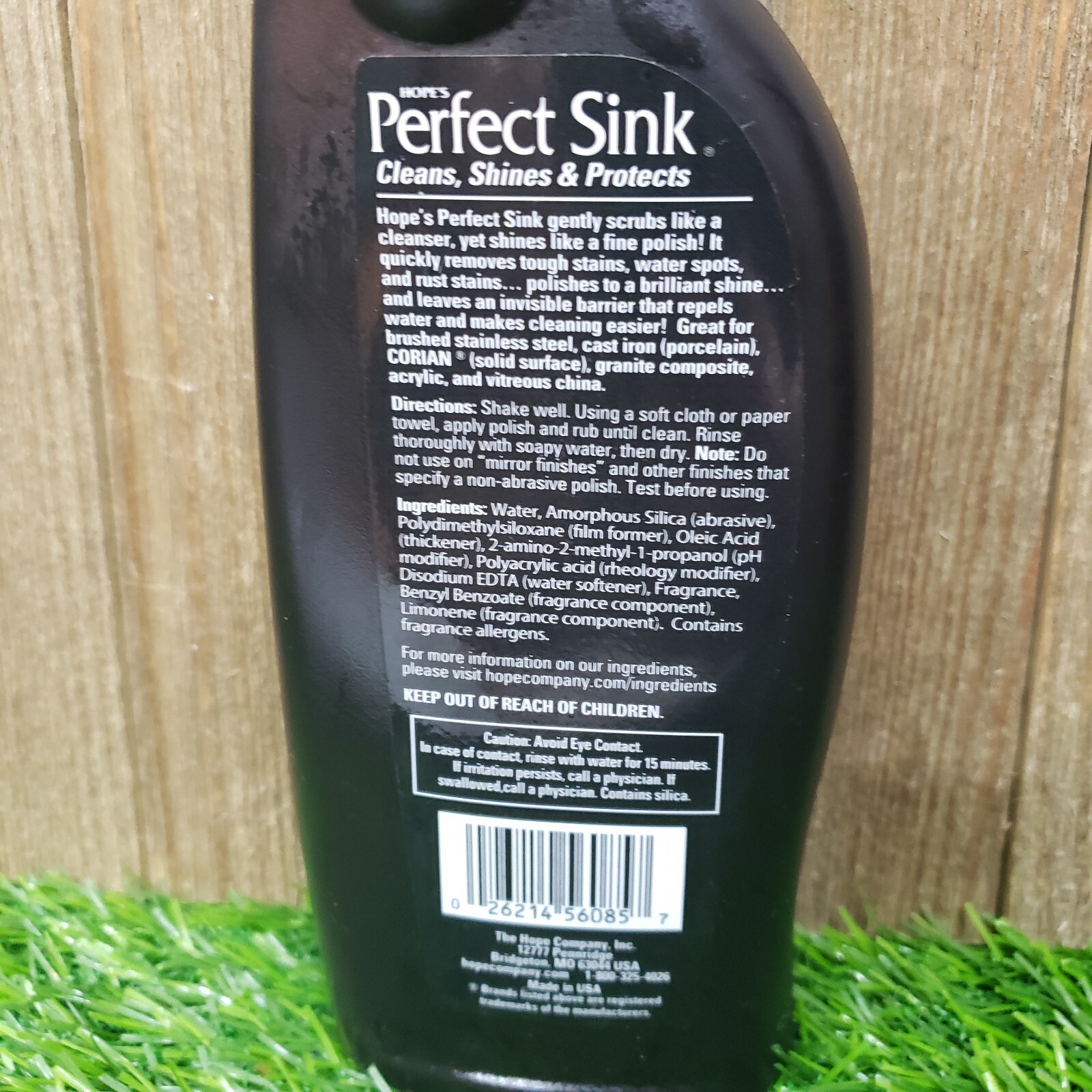 Hope’s Perfect Sink Cleans, Shines & Protects – LEMON ESSENCE