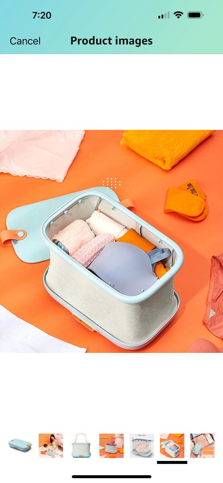 Lofter 4 in 1 UV Light Sanitizer Bag, Portable Disinfection Dryer