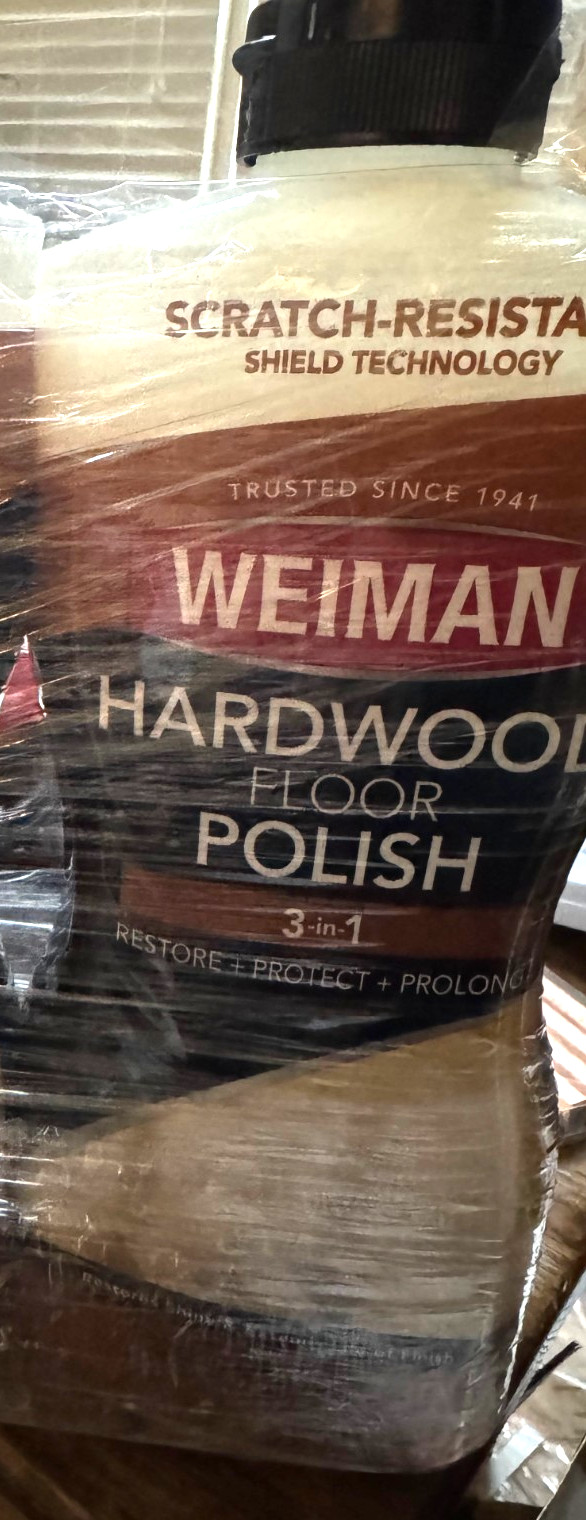 Weiman Wood Floor Polish and Restorer 32 Ounce High-Traffic Hardwood Restore
