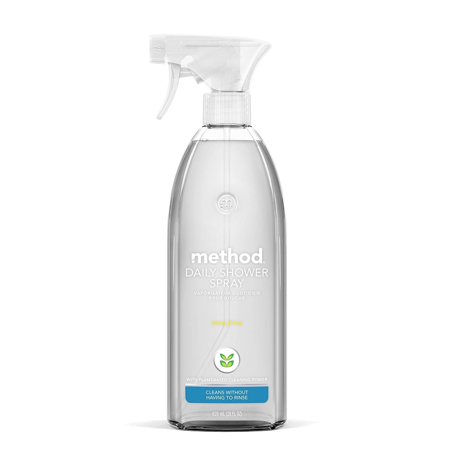 Ylang Ylang Daily Shower Cleaner Spray 28 Fl Oz Tile & Grout Fixtures Glass