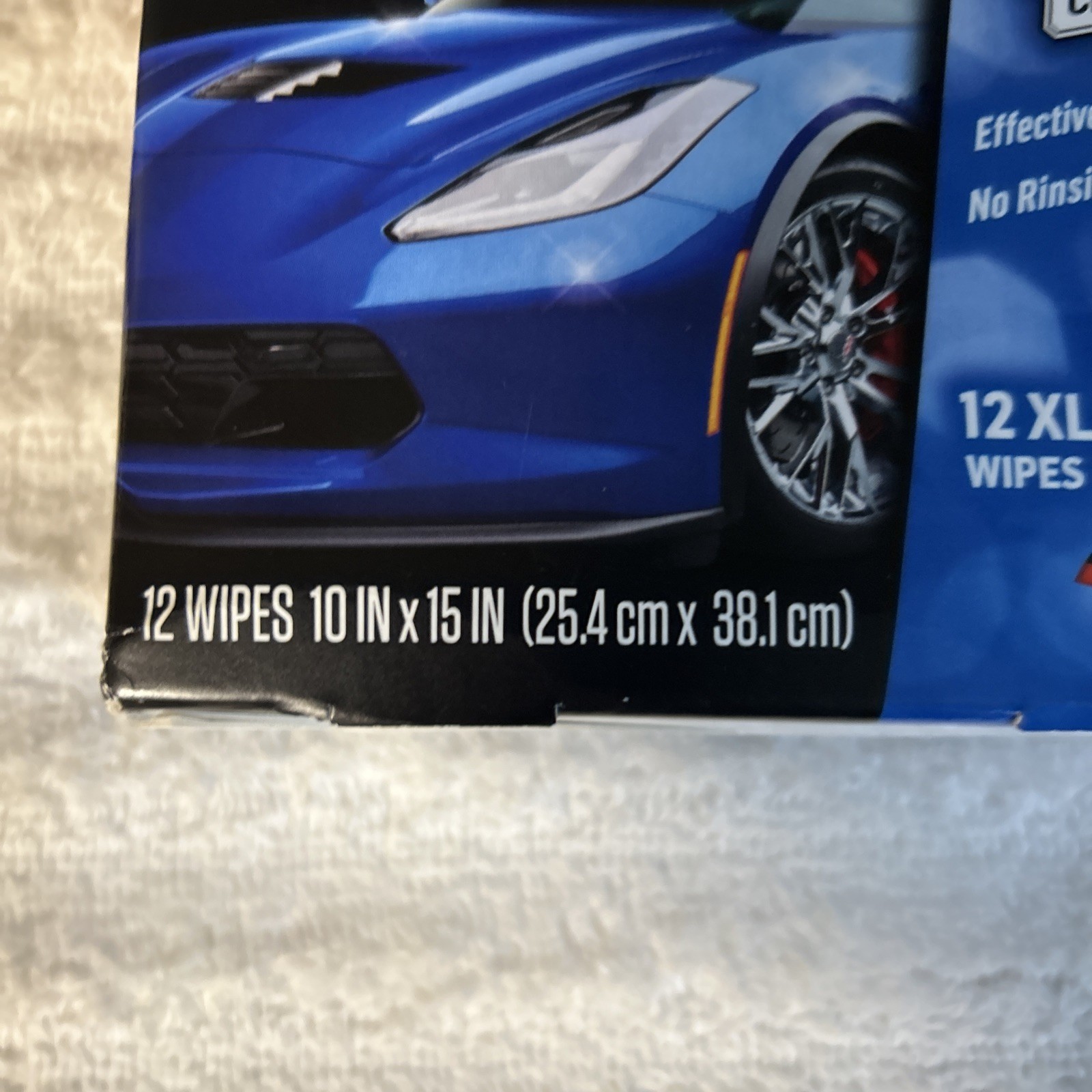 Armor All Ultra Shine Car Wash Wipes 12 XL 10×15 Wipes New In Box