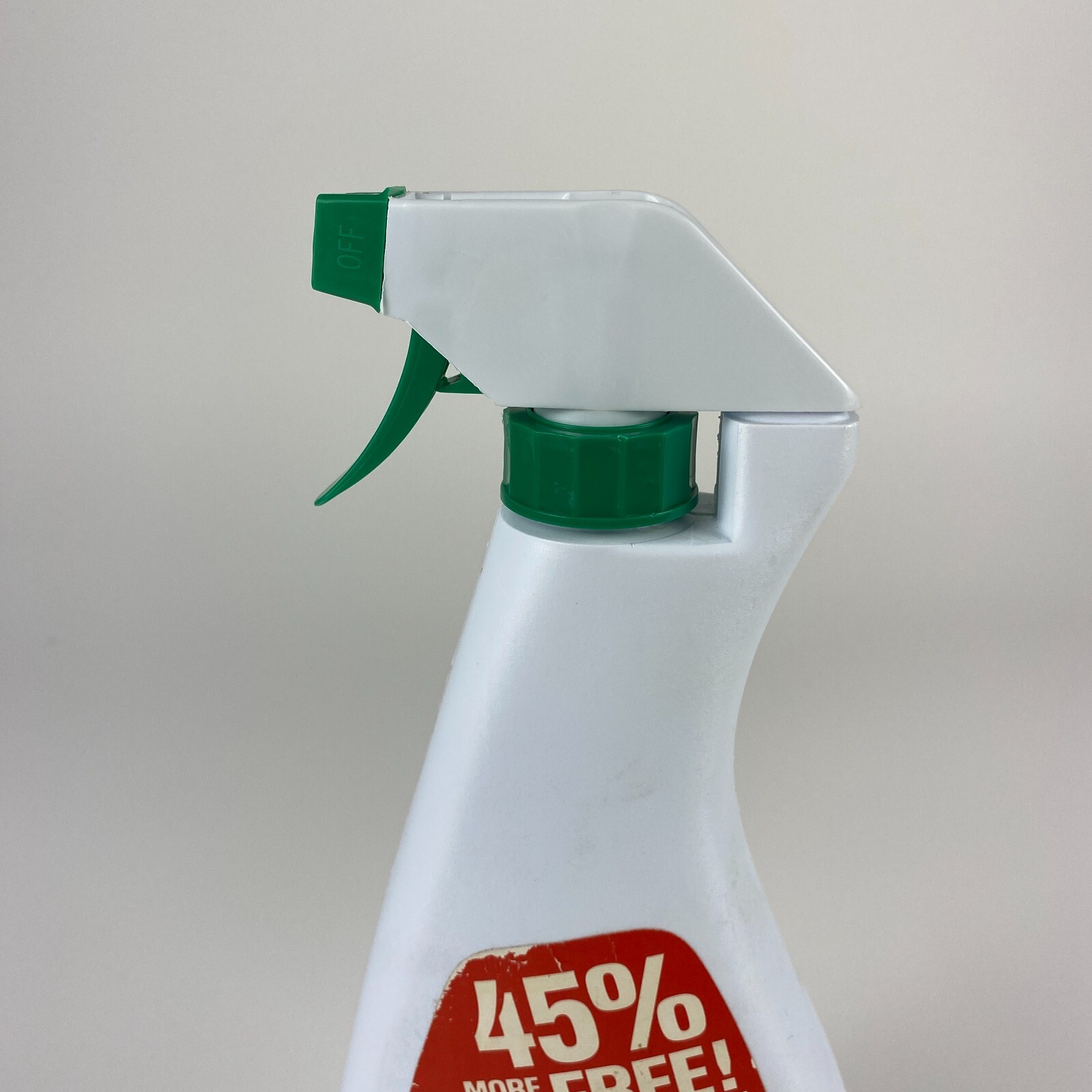 VTG 80s Fantastik Spray Cleaner 1989 32 Oz 3/4 Full Movie TV Prop White Decor