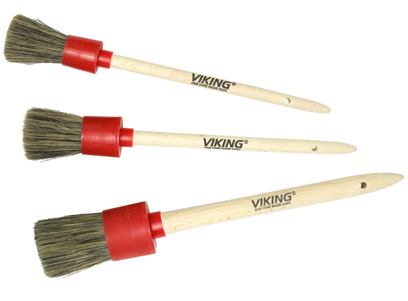 VIKING Car Detailing Brush Set for Car Cleaning Kit, Super-Soft Bristles for …