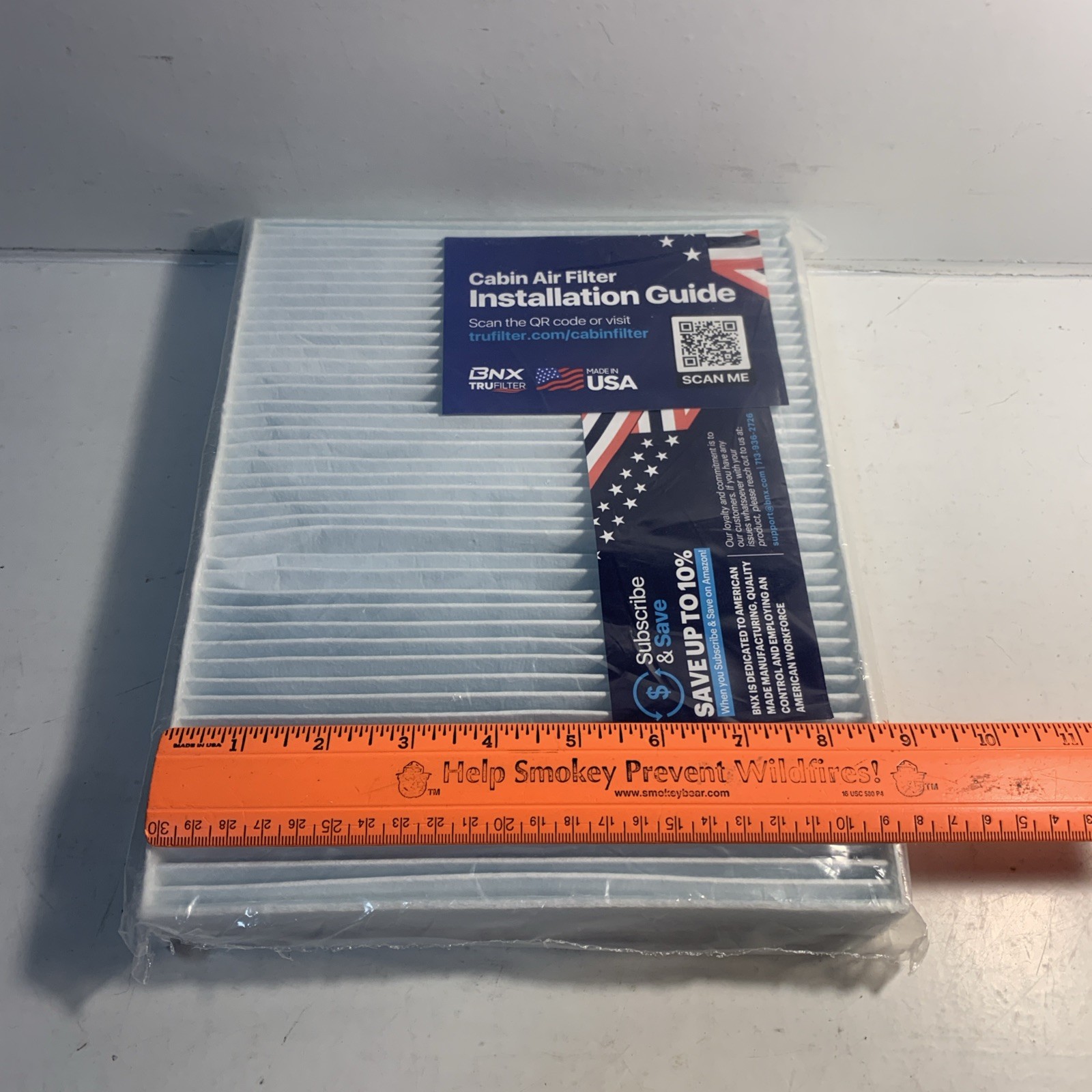 NEW BNX TRUFILTER C7035 Premium HEPA Cabin Air Filter Made in USA