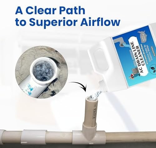 AC Drain Line Cleaner – Extra Strength | Clears Clogs & Buildup in HVAC A/C &…